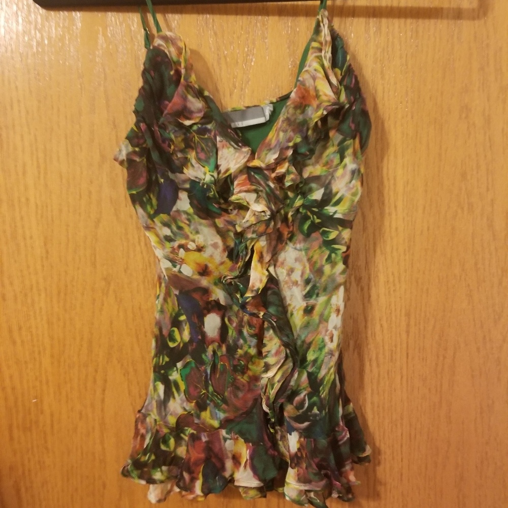 Floral tank top